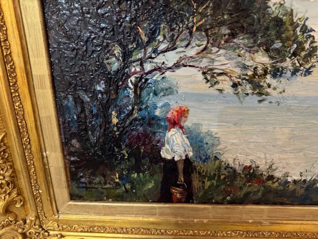Tableau Signé Italo Giordani (1882-1956)-photo-3