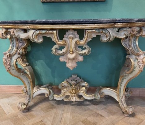 Console D’époque Louis XV Italienne-photo-2