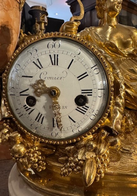 Pendule d'époque Louis XVI Signée Antoine Cronier-photo-2