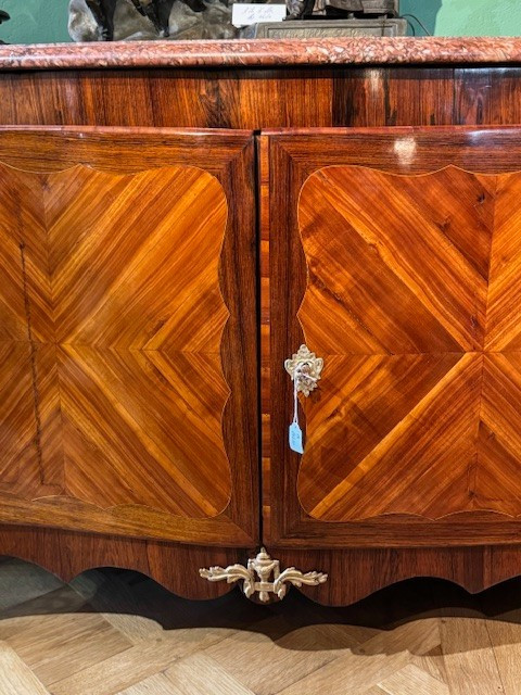 Buffet En Bois De Placage d'époque Louis XV-photo-3