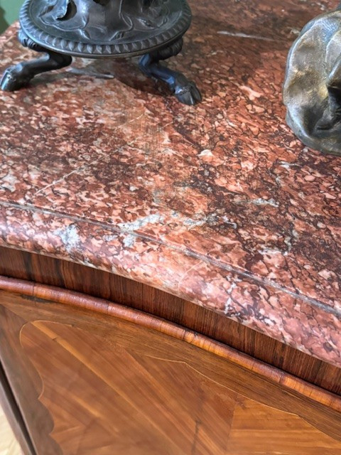 Buffet En Bois De Placage d'époque Louis XV-photo-1