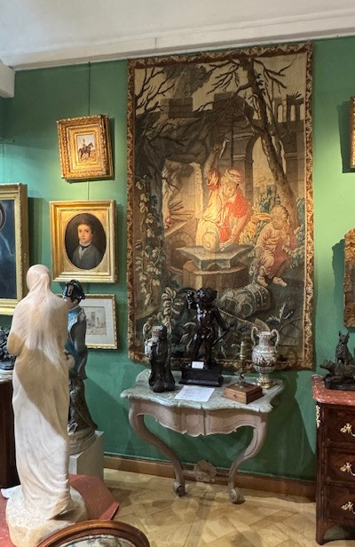 tapisserie d'Aubusson d'époque 18 ème-photo-3