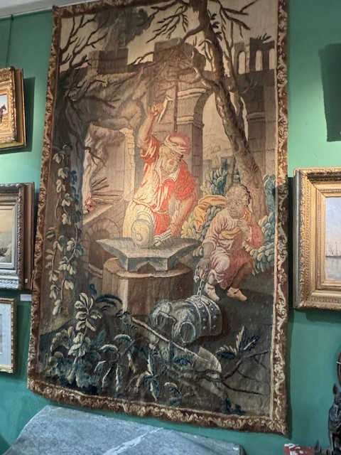 tapisserie d'Aubusson d'époque 18 ème