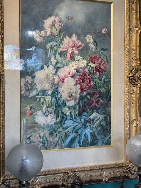 Watercolor Signed François Rivoire 1842-1919-photo-2