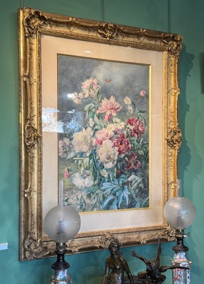 Watercolor Signed François Rivoire 1842-1919-photo-4