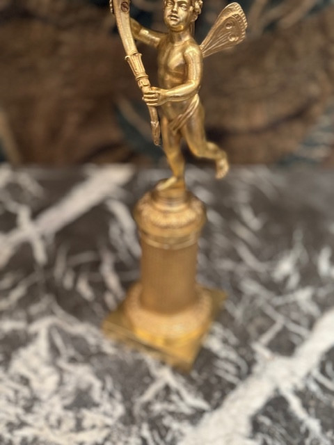 Paire de candélabres d'époque Empire -photo-4