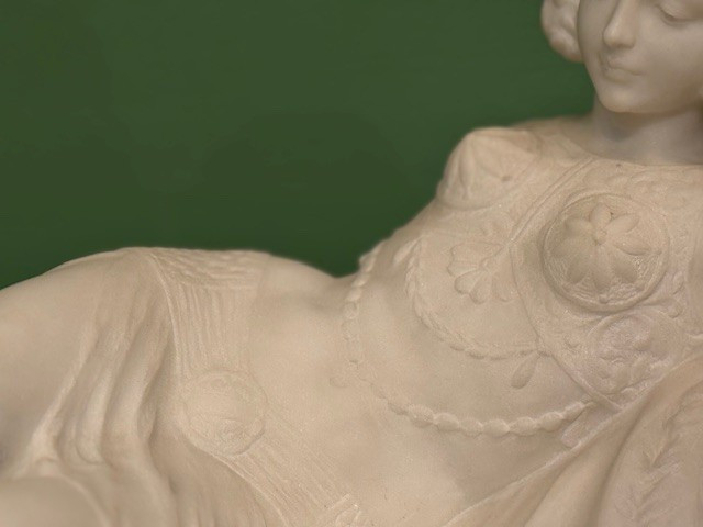 Marbre orientaliste signé Pugi-photo-3