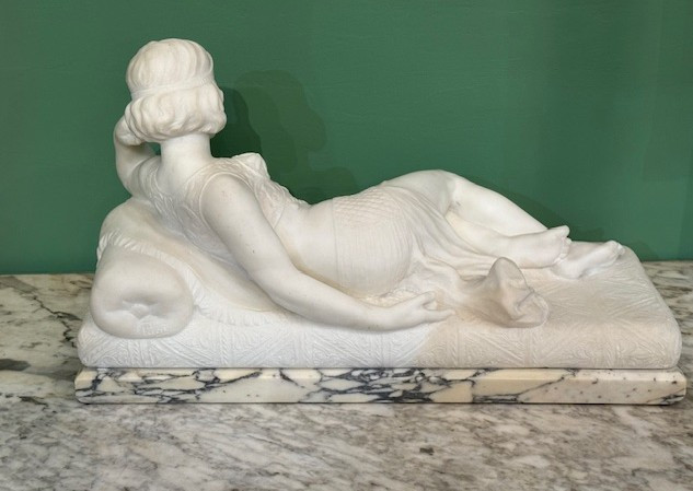 Marbre orientaliste signé Pugi-photo-1