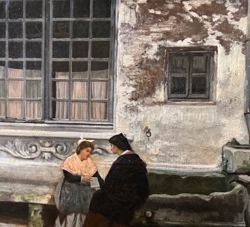 Tableau Arlésien signé Jean Roch Isnard-photo-4