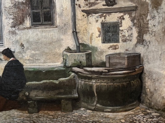 Tableau Arlésien signé Jean Roch Isnard-photo-1