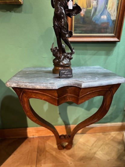 Console d'entre deux d'époque Louis XV-photo-4