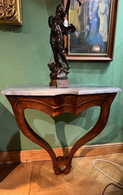 Console d'entre deux d'époque Louis XV