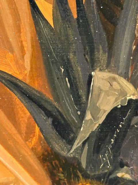 Painting Signed Lodovico Lipparini 1802-1856-photo-3