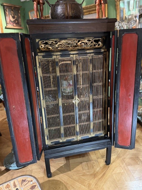 Armoire de sanctuaire japonais XIX ème-photo-1