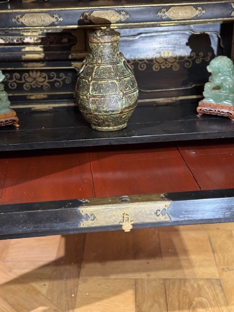 Armoire de sanctuaire japonais XIX ème-photo-5