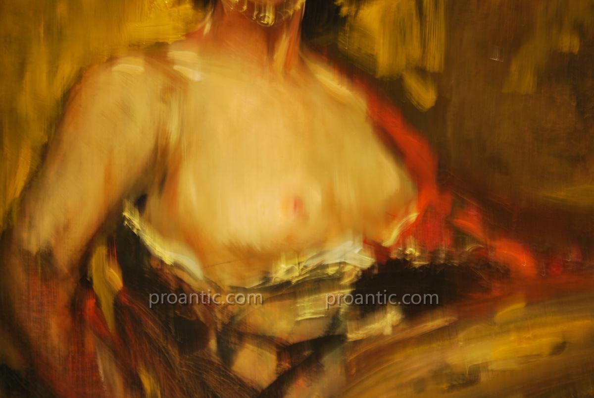 La Gitane signé Raymond Allègre 1857-1933-photo-3