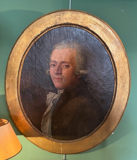 Portrait d'un gentihomme du 18ème -photo-2