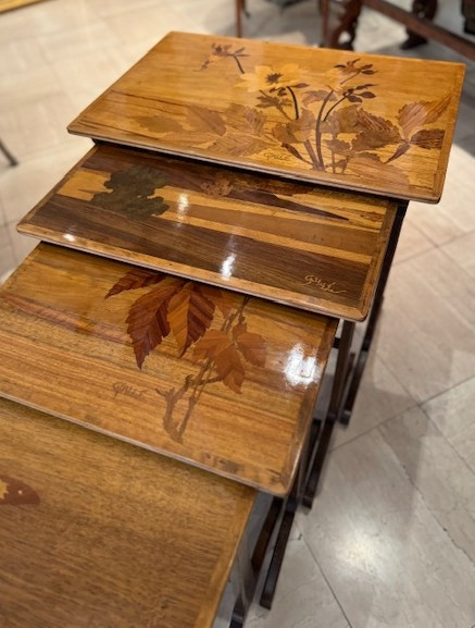 Gallé Nesting Table -photo-2