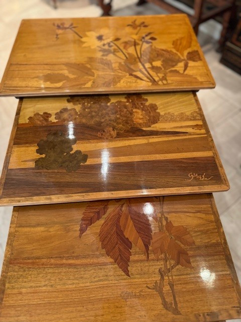 Gallé Nesting Table -photo-4