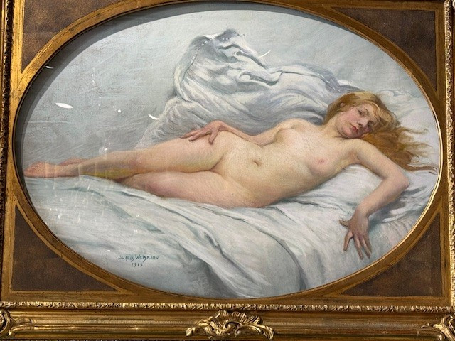 Pastel signé Jacques Weismann -photo-2