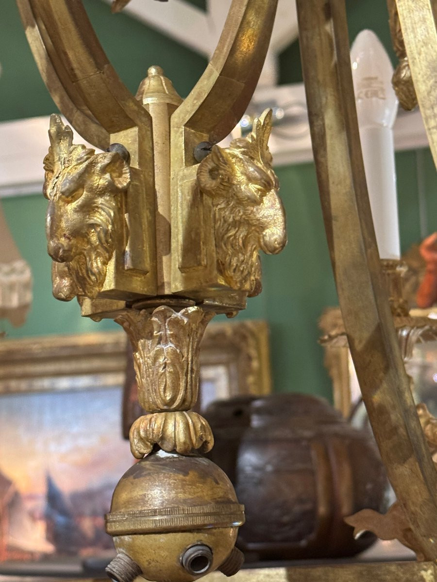Paire de lustres d'époque Napoléon III-photo-3