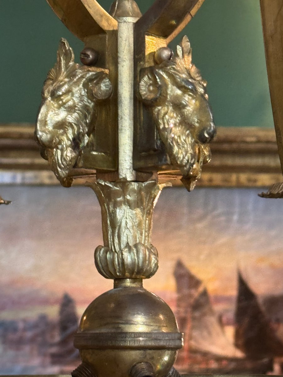 Paire de lustres d'époque Napoléon III-photo-6