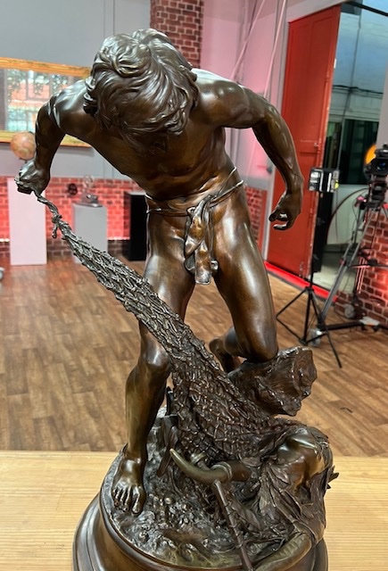 Bronze, Signed By Léon Eugène Longepied, 1849–1888 -photo-2