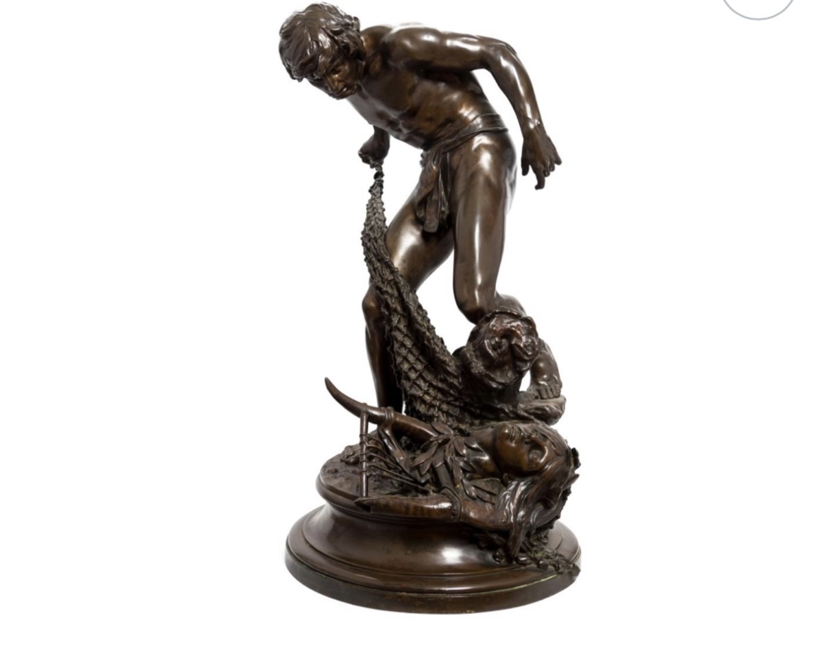 Bronze, Signed By Léon Eugène Longepied, 1849–1888 