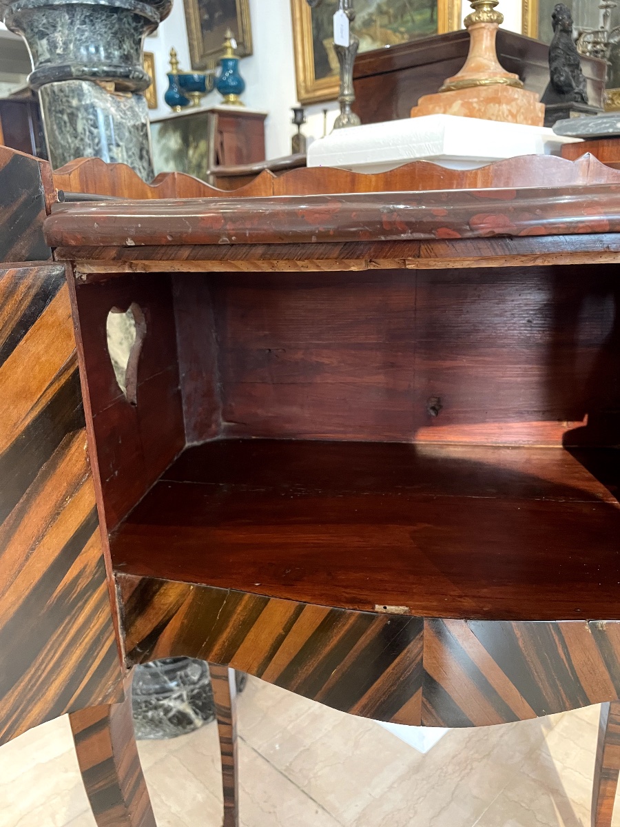 Transitional-period Nightstand - Attributed To Couleru-photo-2