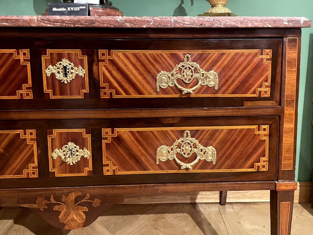 Commode d'époque Louis XVI-photo-7
