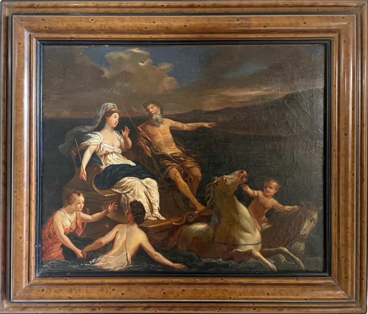 "Le Triomphe de Neptune" - 18ème d'après Bon Boullogne
