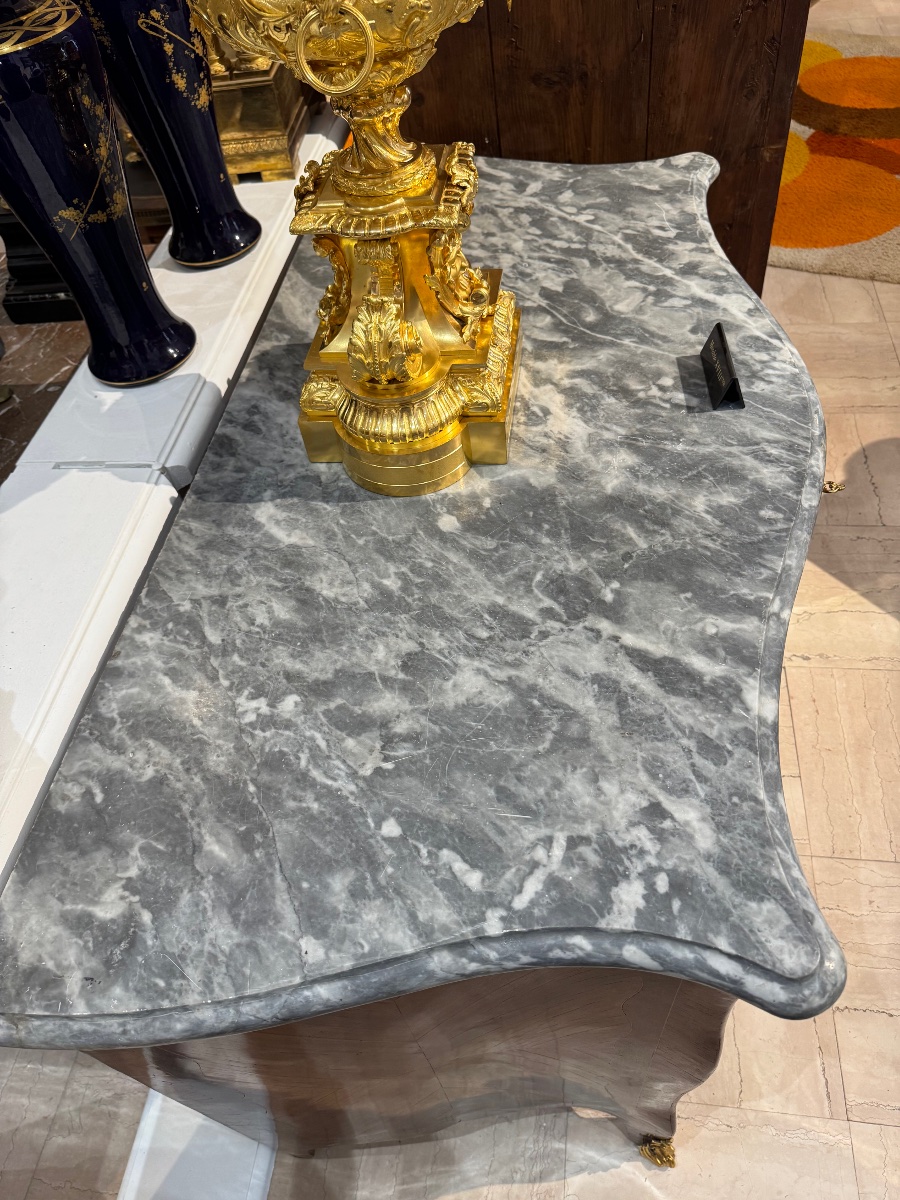 Paire de commodes d'époque Louis XV-photo-2