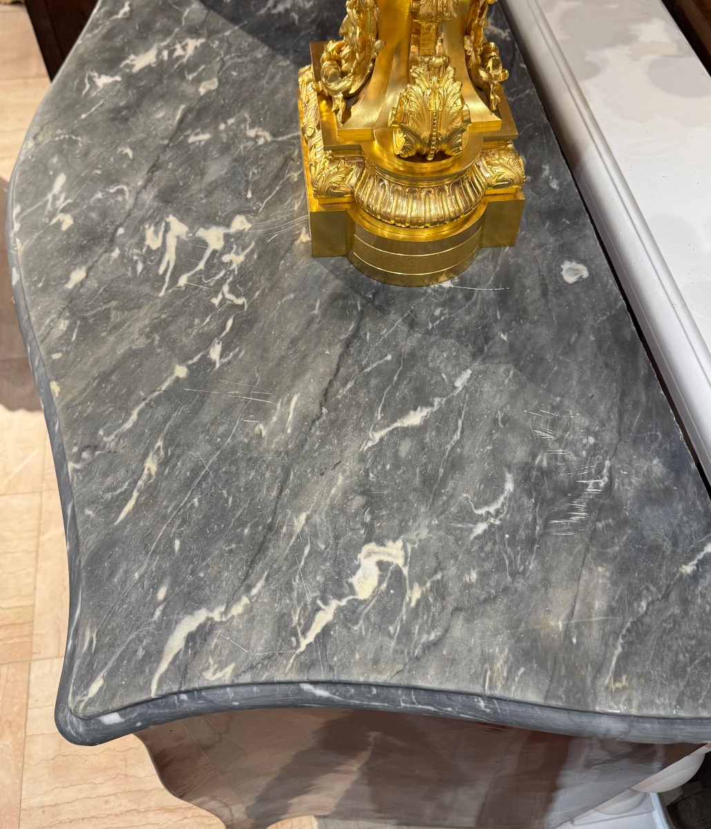 Paire de commodes d'époque Louis XV-photo-3
