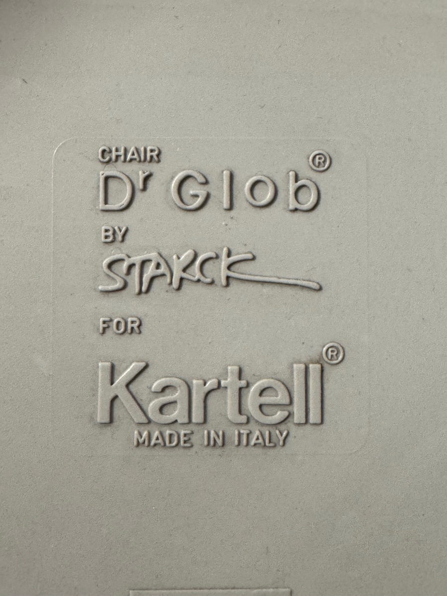 4 chaises "Dr. Glob" - Philippe Stark pour Kartell-photo-3