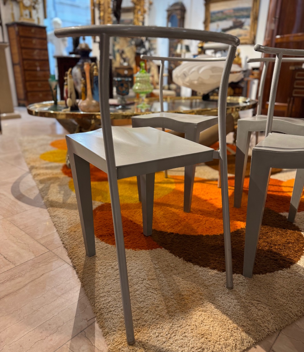 4 chaises "Dr. Glob" - Philippe Stark pour Kartell-photo-1