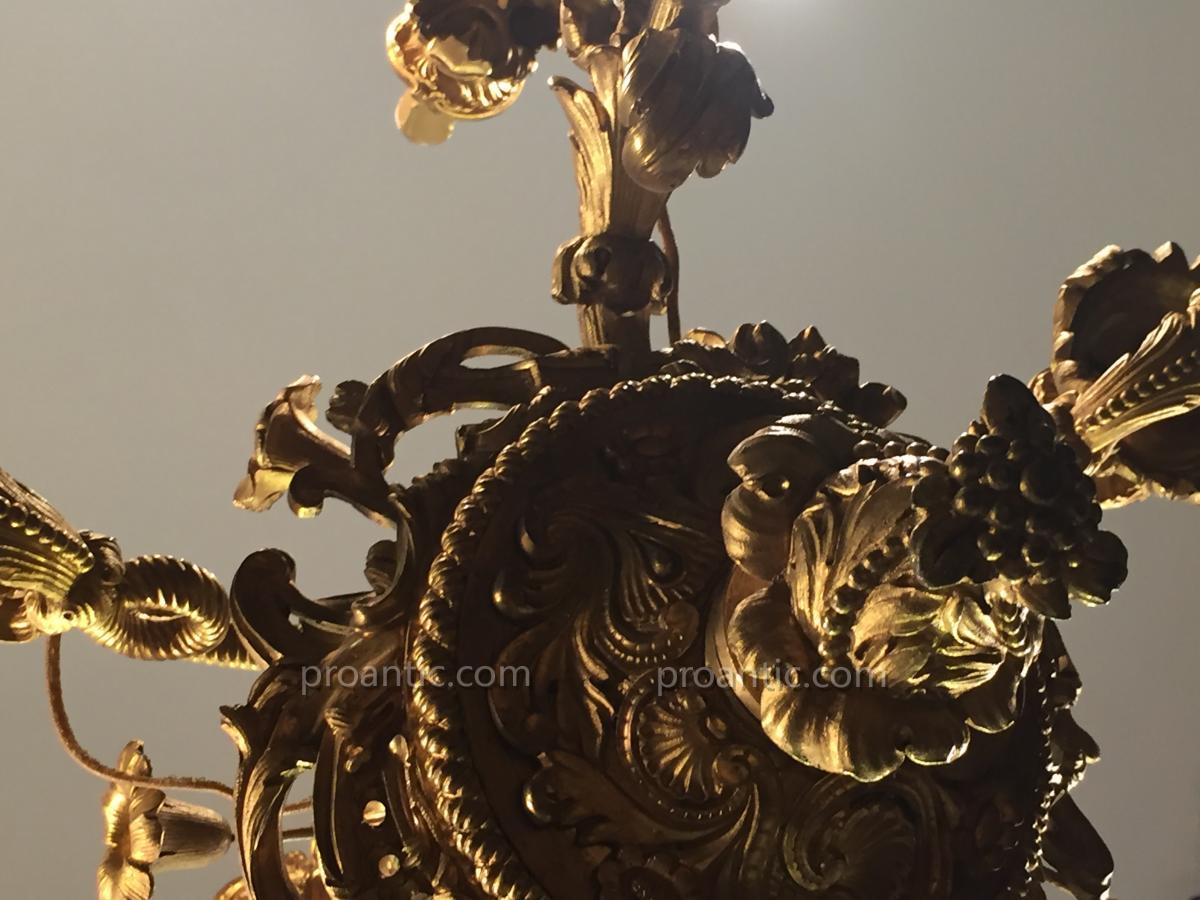 Lustre De Louis XV 19ème -photo-3