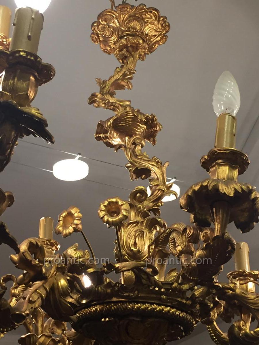 Lustre De Louis XV 19ème -photo-4