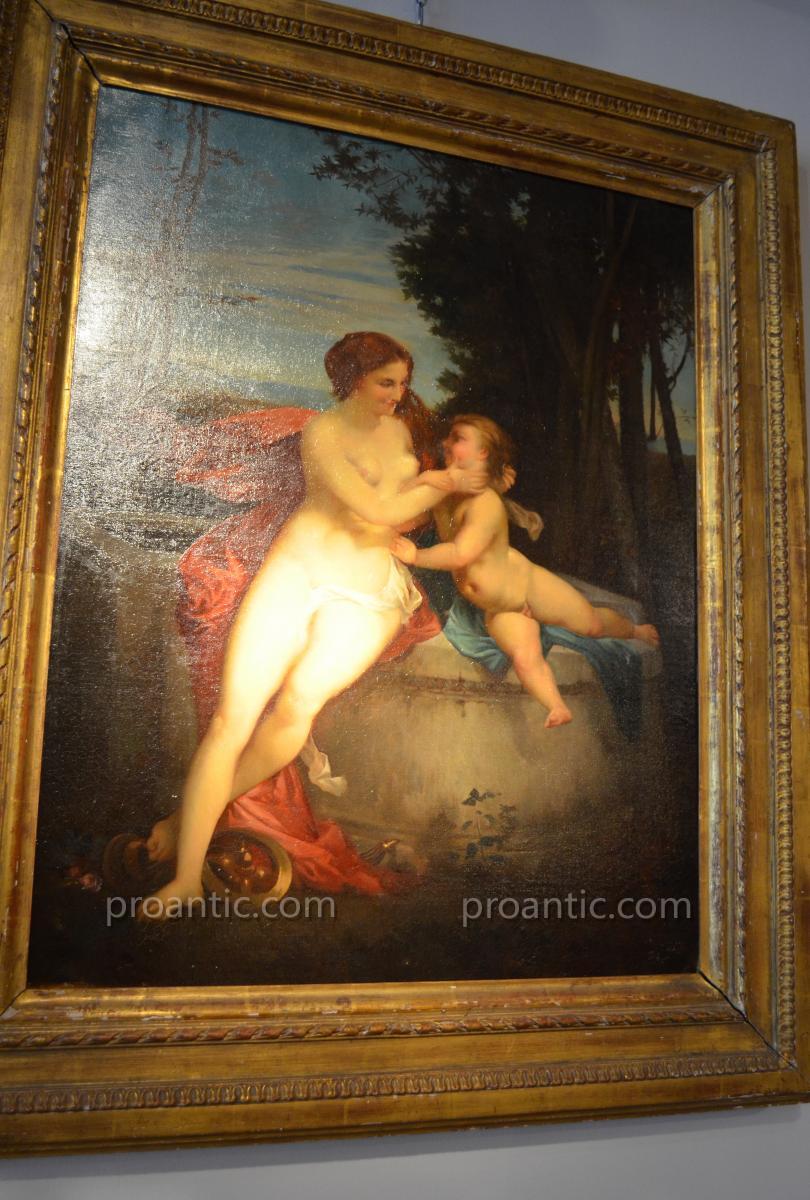 "tableau Romantique 19ème""