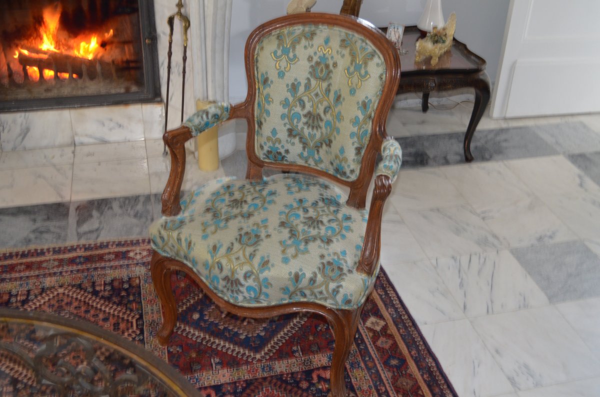 4 Fauteuils d'époque Louis XV