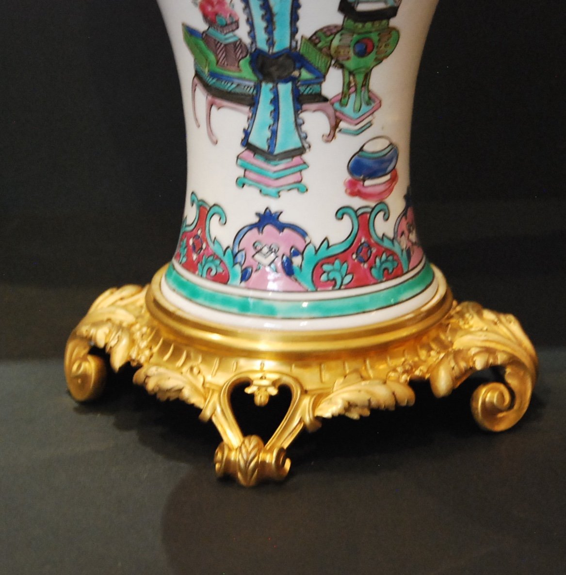 Chinese Porcelain Vase 19th-photo-2