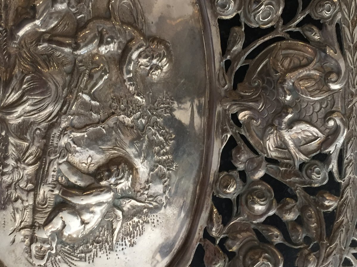 Coupe En Argent Massif-photo-2