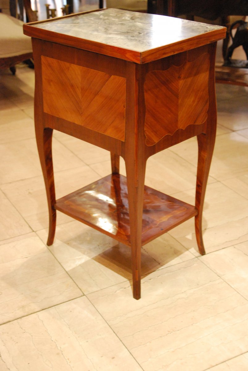 Table Chiffonnière d'époque Louis XV-photo-3