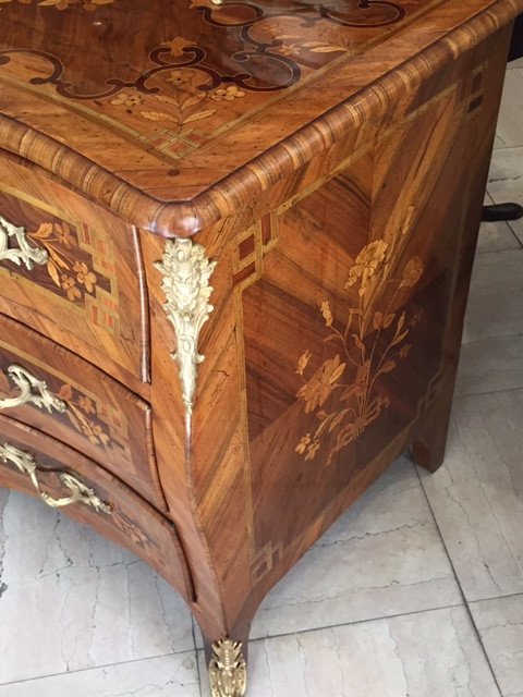 Commode d'époque Transition Louis XV-XVI-photo-4
