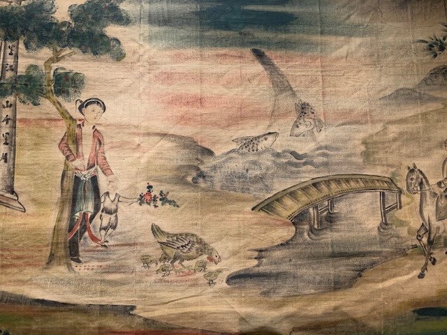 Asian Painted Canvas-photo-4