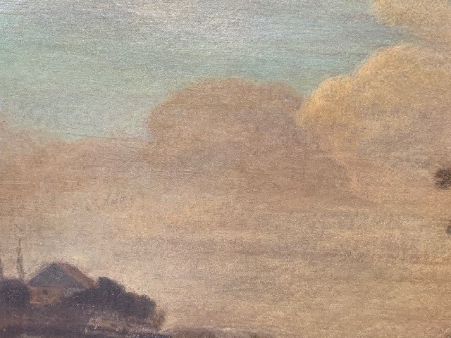 Tableau 17 ème dans le goût de David Teniers -photo-2