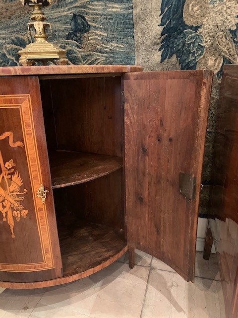 Louis XVI Period Corner Cabinet-photo-1