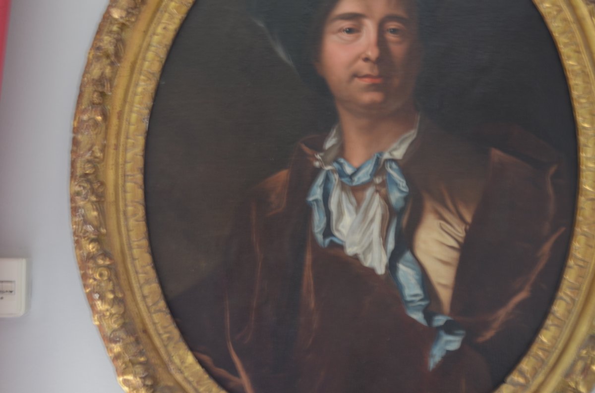 Portrait 18ème Représentant Bernard Le Bouyer De Fontenelle-photo-4