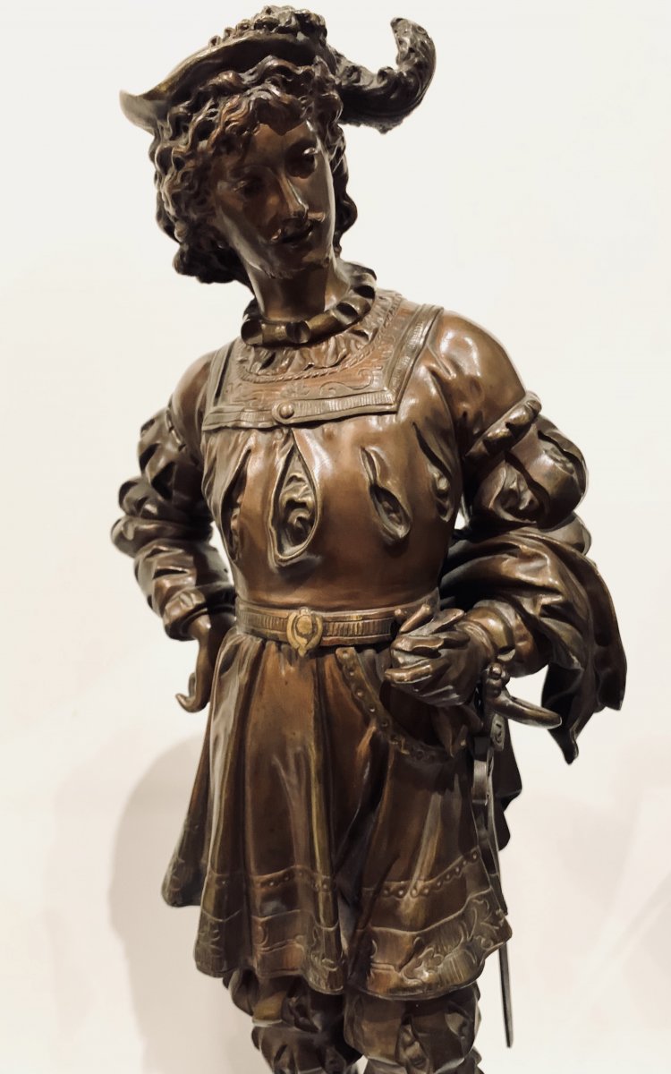 Paire De Bronzes Néo Classique XIX ème-photo-2