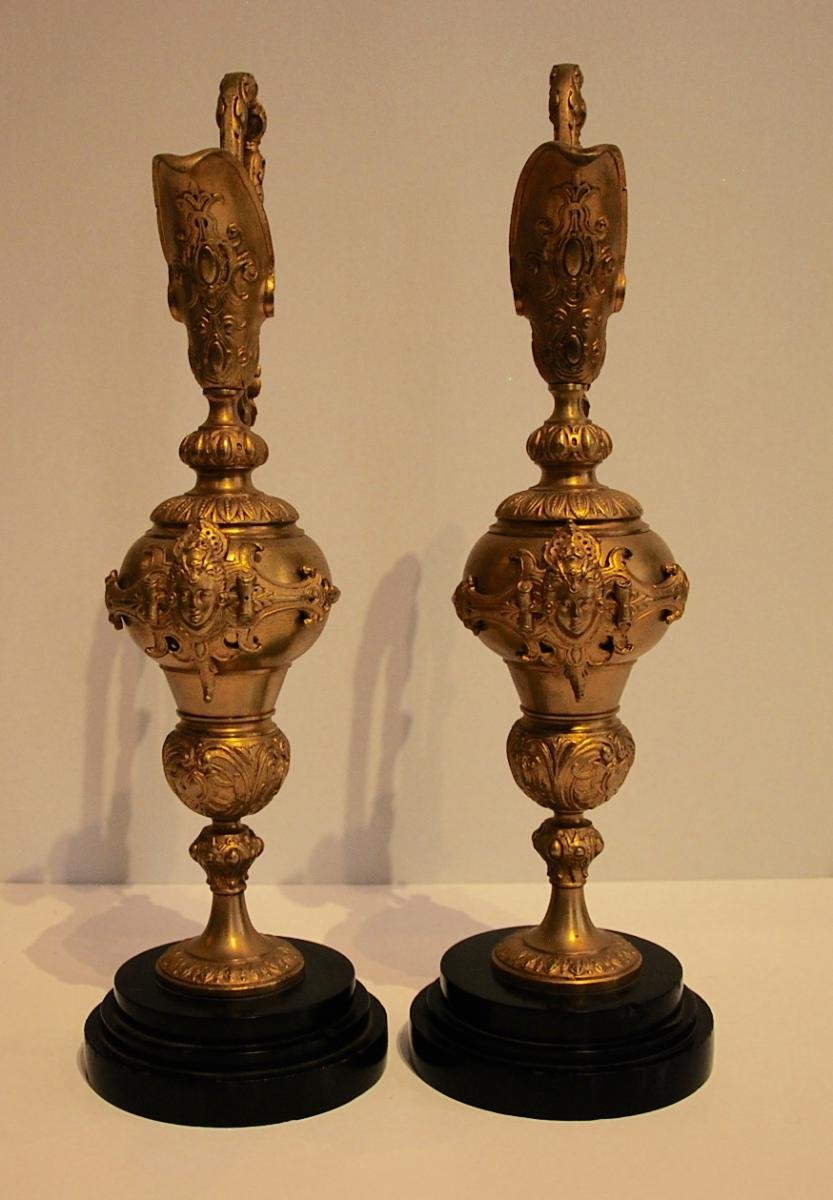 Pair Of Ewers 19th