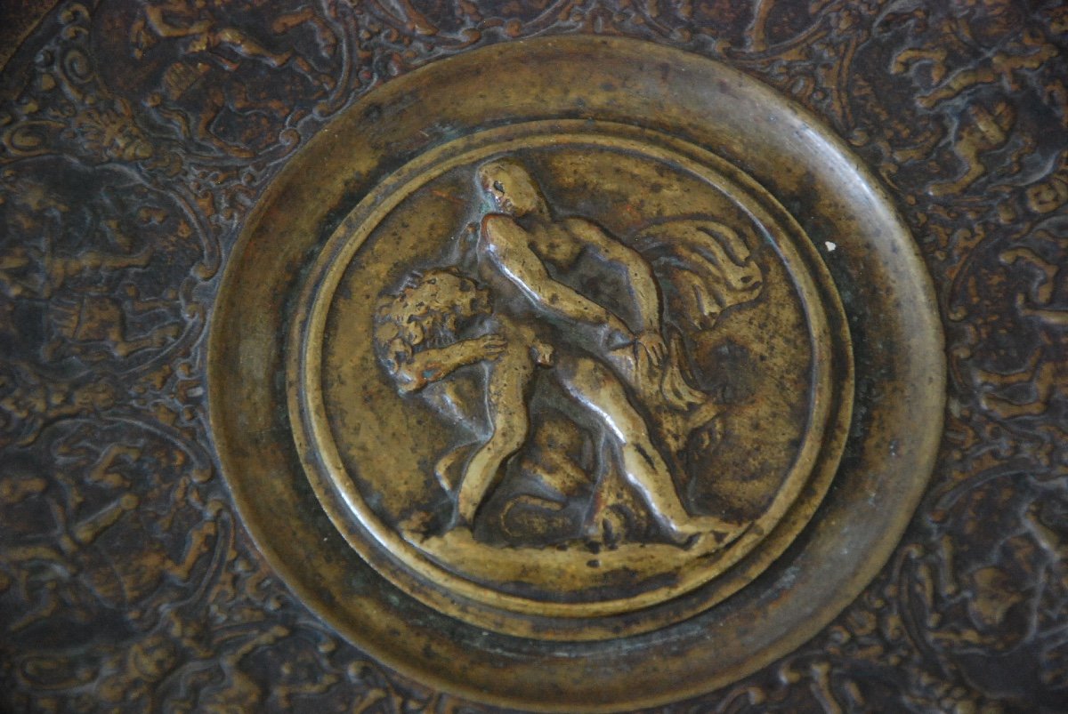 Aiguière 19ème En Bronze De Style Renaissance-photo-2